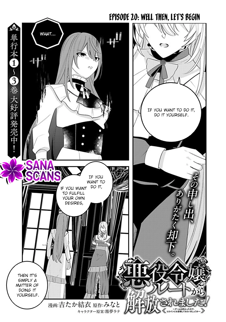 Freed from the Villainess Route Chapter 20 Page 1